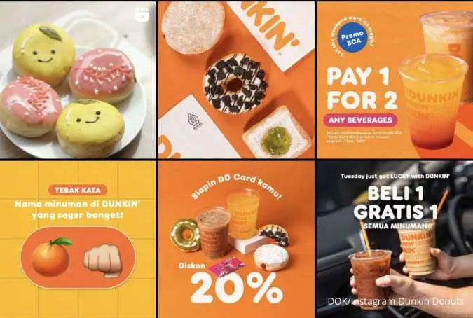 Promo Dunkin Donuts Terbaru Januari 2025: Beli 1 Gratis 2 dan Diskon Seru!