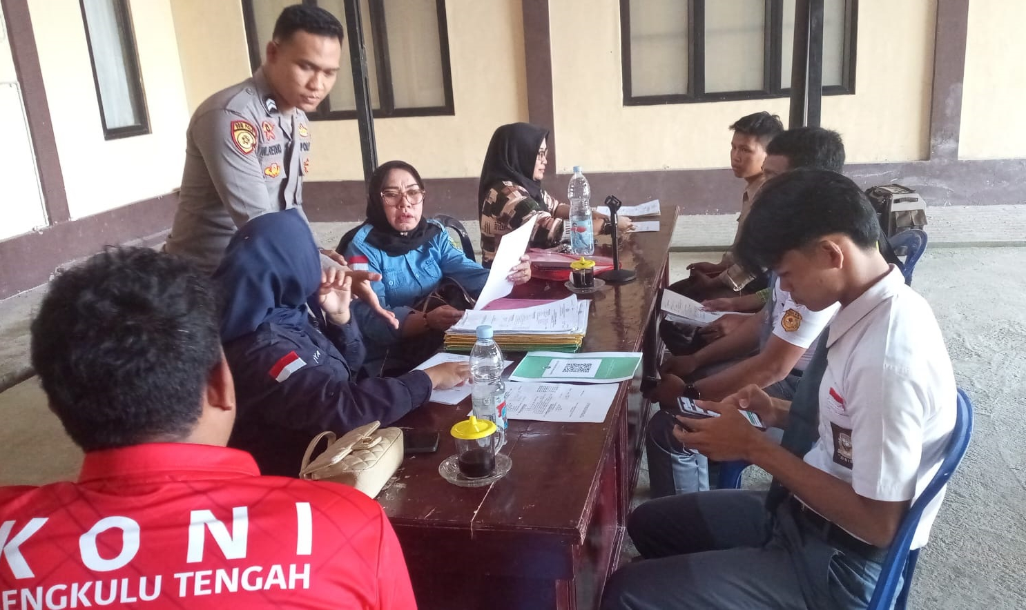 30 Pemuda-Pemudi Kabupaten Bengkulu Tengah Binlat Casis Polri 2026