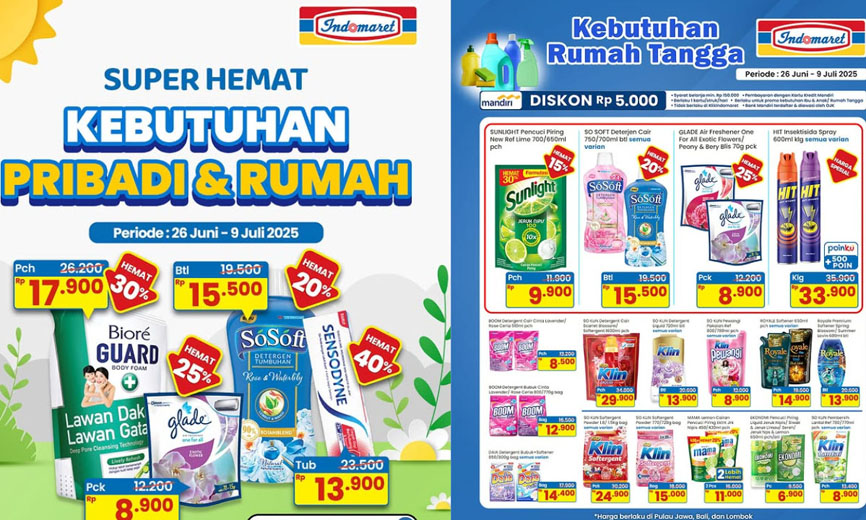 Cuan Makin Nempel! Intip Katalog Promo Indomaret 7–13 Juli 2025, Banyak Diskon Super Hemat!