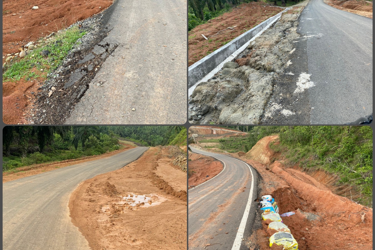 Daftar Kerusakan pada Jalan Inpres Kabupaten Bengkulu Tengah Senilai Rp28.567.979.000