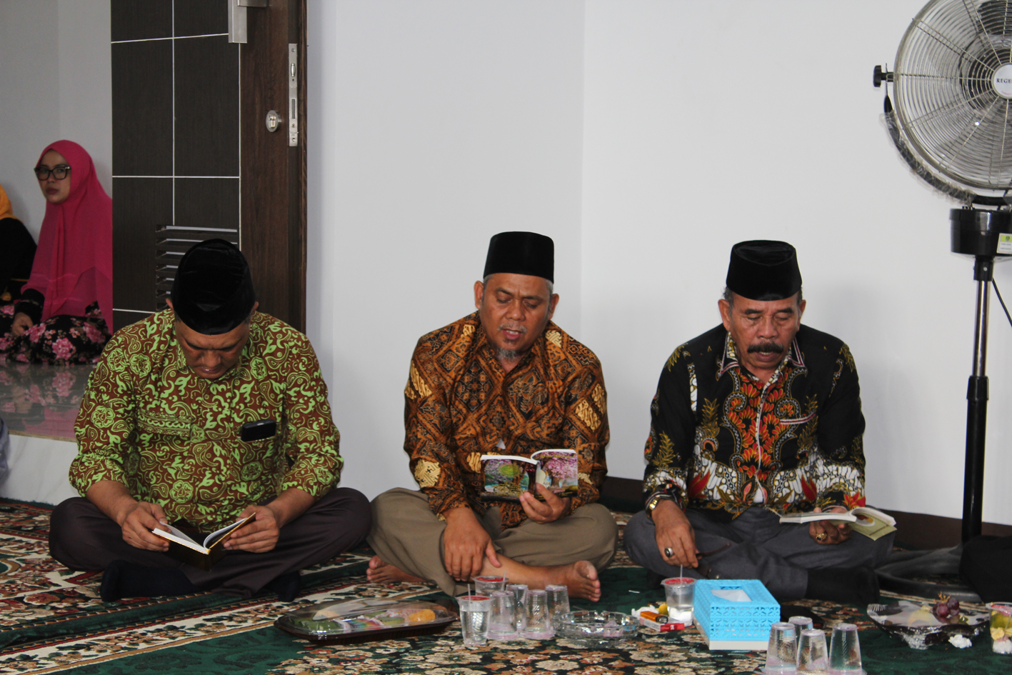 Diiringi Doa dan Yasinan, Heri Roni Tempati Rumah Jabatan Bupati