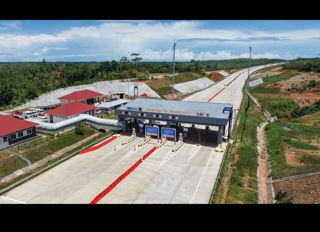 Tercatat 20.538 Kendaraan Melintas di Tol Bengkulu-Taba Penanjung, Kamu Sudah Belum?