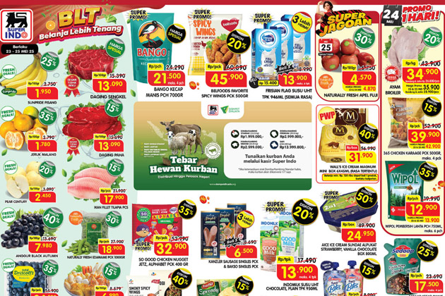 Katalog Promo JSM Superindo Terbaru 23-25 Mei 2025, Kebutuhan Dapur Super Hemat!