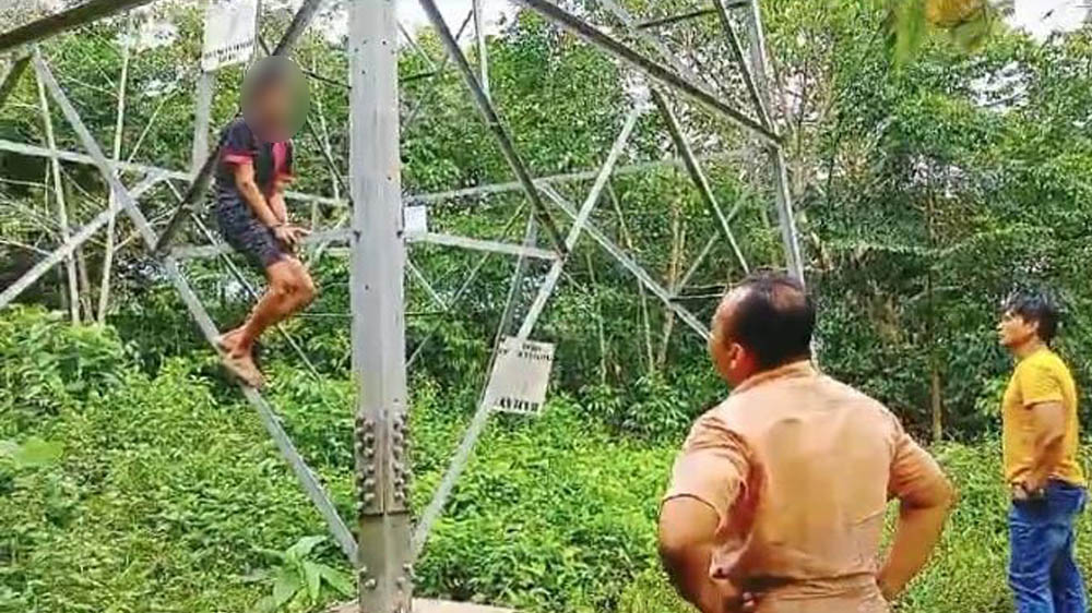Diduga Maling Besi Tower Milik PT. PLN, 2 Pria di Bengkulu Tengah Diamankan Polsek Taba Penanjung