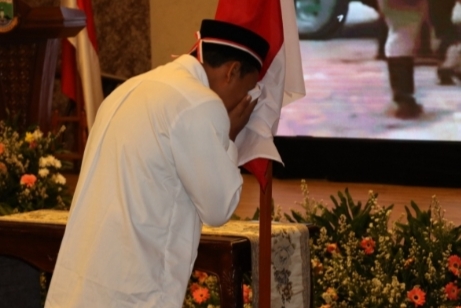 Ratusan Eks Anggota Jaringan JI dan JAD Nyatakan Ikrar Setia kepada NKRI