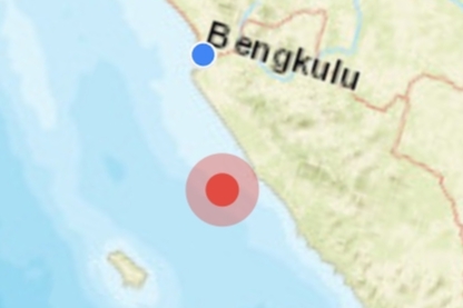 BREAKING NEWS - Gempa Bumi Magnitudo 5,6 Guncang Bengkulu, di Sini Pusatnya