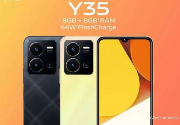 Spesifikasi Vivo Y35: Performa Tangguh, Desain Elegan dan Harga Terjangkau