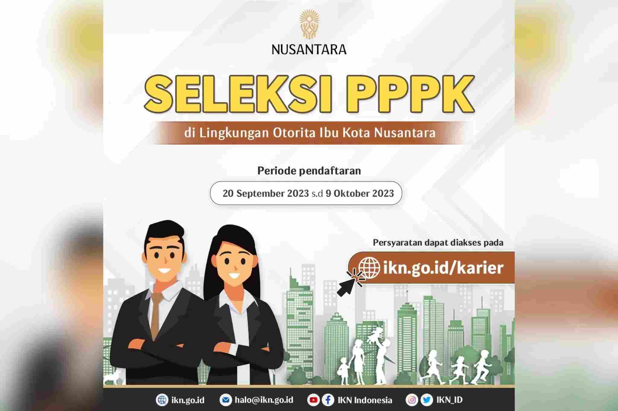 355 Formasi PPPK Penempatan Otorita Ibu Kota Nusantara Dibuka, Cek Persyaratan Pelamar Lengkap dan Kualifikasi