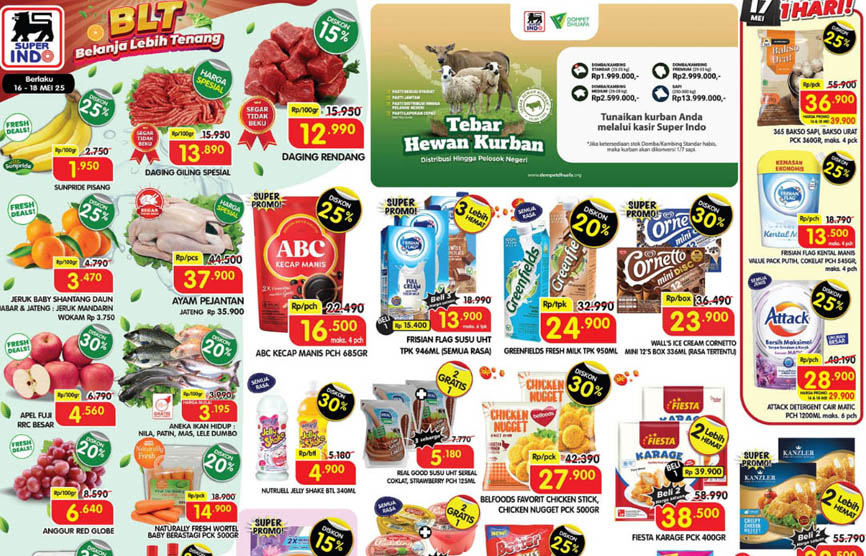 Katalog Promo JSM Superindo Terbaru 16–18 Mei 2025, Belanja Kebutuhan Dapur Banjir Diskon!