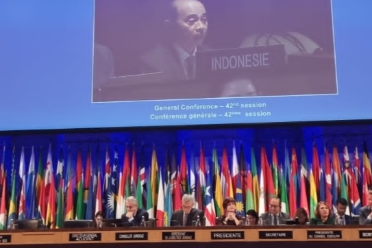 Tok! Bahasa Indonesia Ditetapkan Jadi Bahasa Resmi dalam Sidang Umum UNESCO