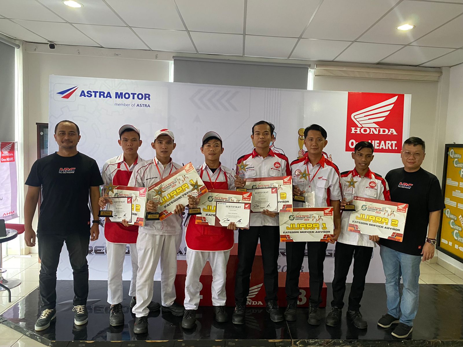 Astra Honda Technical Skill Contest 2023, Ini Pemenang Seleksi Final Region Bengkulu