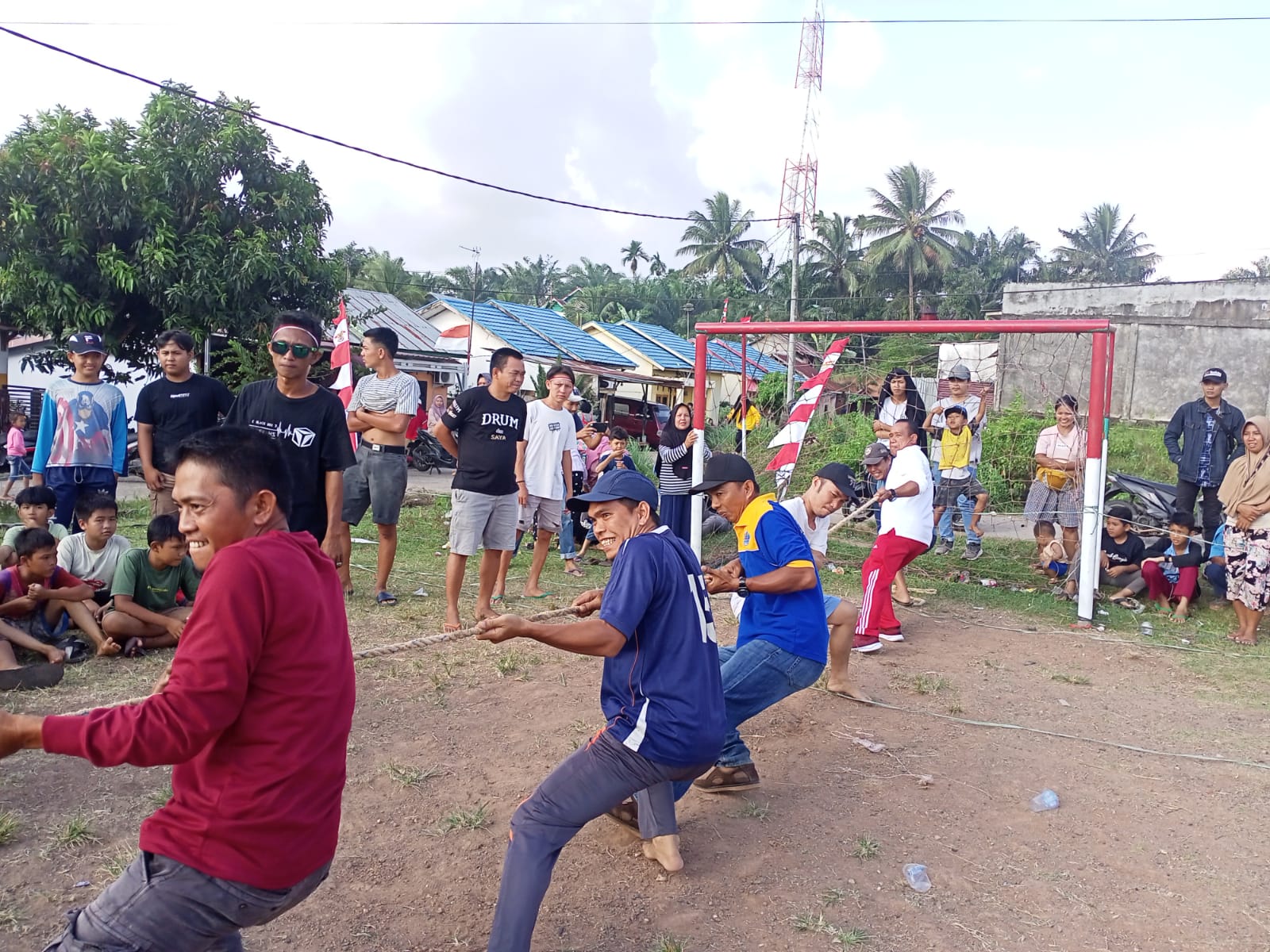 Ada Lomba HUT RI, Masyarakat Desa Ujung Karang Bahagia