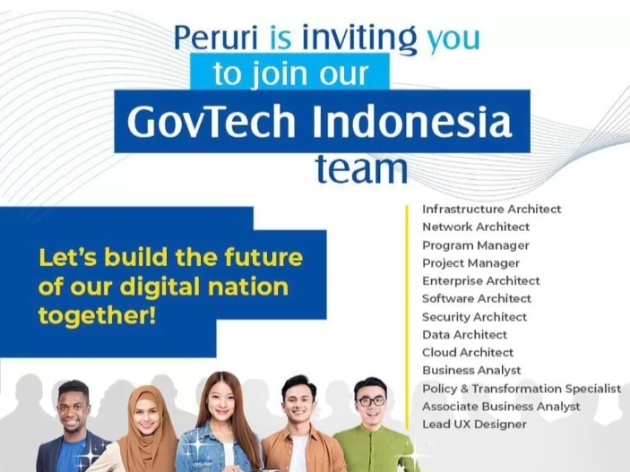 BUMN Ini Buka Lowong Besar-besaran untuk Tim GovTech Indonesia, Cek Posisi dan Link Pendaftarannya di Sini