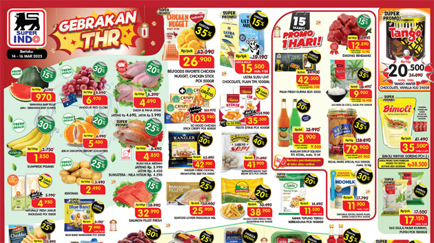 Promo Superindo JSM 14-16 Maret 2025, Belanja Kebutuhan Dapur Lebih Hemat di Bulan Ramadan!