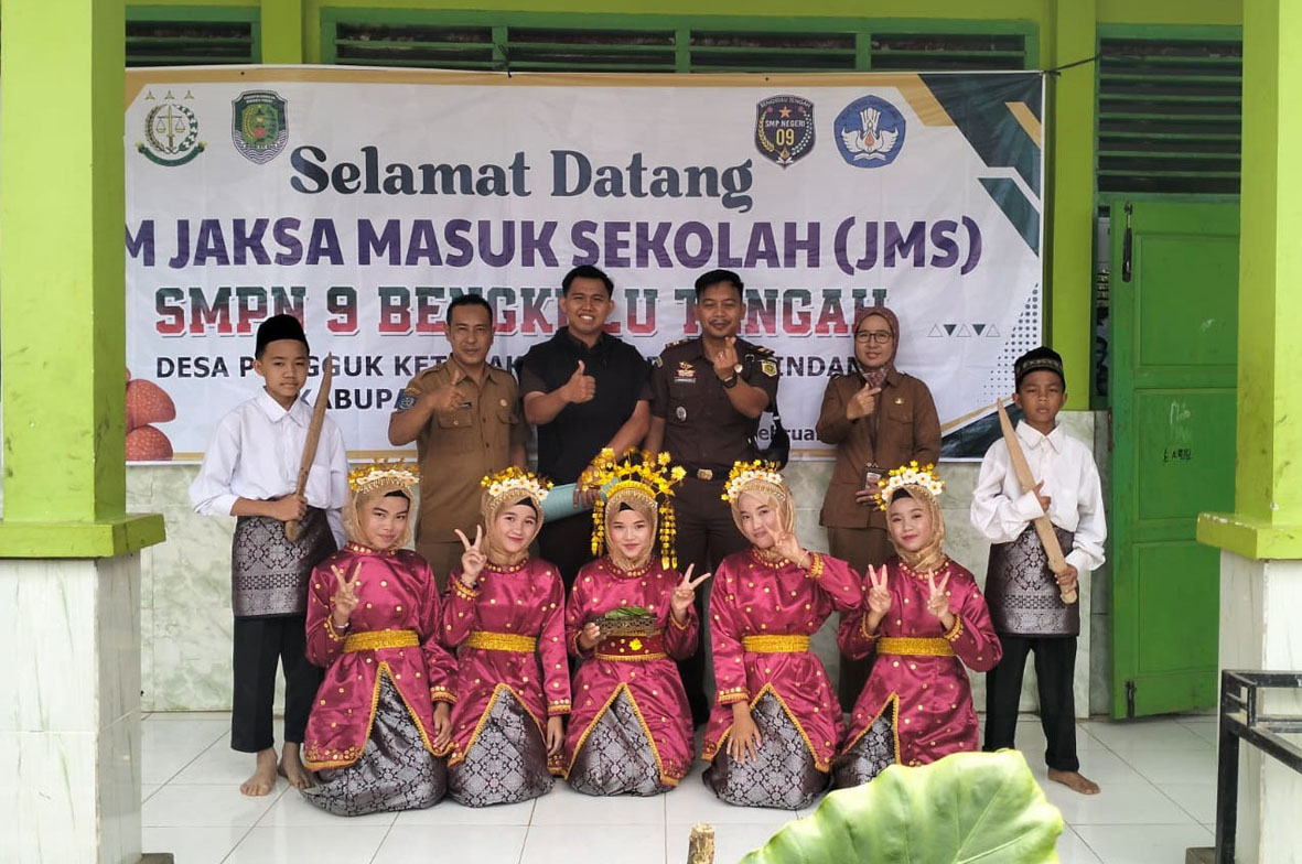 Berikan Edukasi Hukum kepada Pelajar, Program JMS Sasar SMPN 9 Bengkulu Tengah