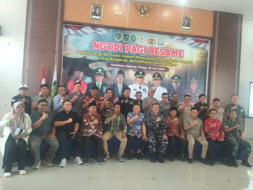 Ngopi Pagi Besame, Bupati Bengkulu Tengah Rangkul Ormas dan LSM Bangun Daerah
