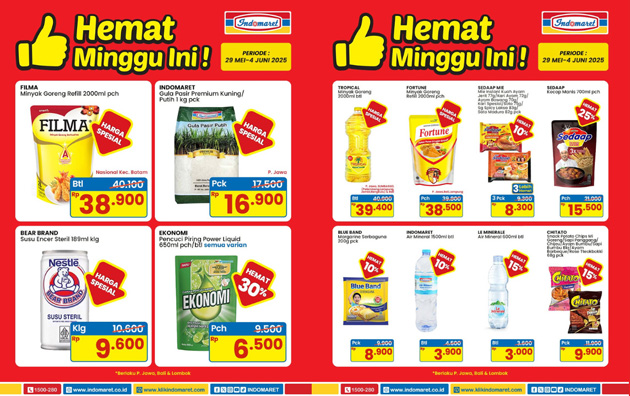Buruan Serbu! Katalog Promo JSM Indomaret 30 Mei–1 Juni 2025 Banyak Diskon Super Hemat!