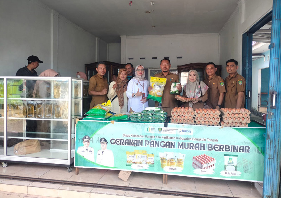 Gerakan Pangan Murah Bengkulu Tengah Ludes dalam Waktu Singkat