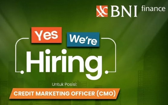 Loker BUMN: Bank BNI Buka Posisi Credit Marketing Officer, Simak Syarat dan Cara Mendaftarnya