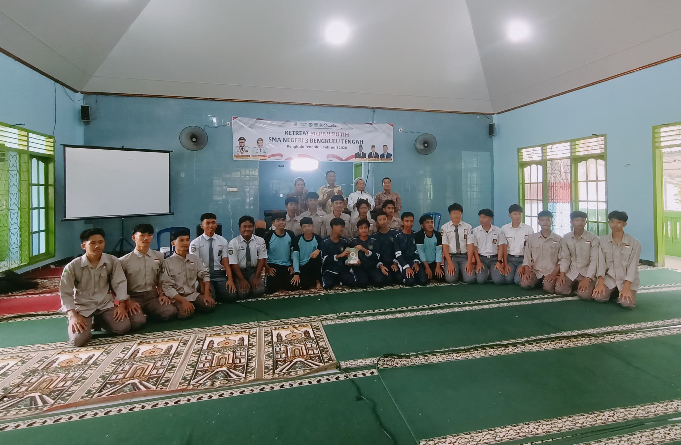 Program Inisiasi Gubernur Helmi Hasan, 40 Pelajar SMAN 3 Bengkulu Tengah Ikuti Retret Merah Putih