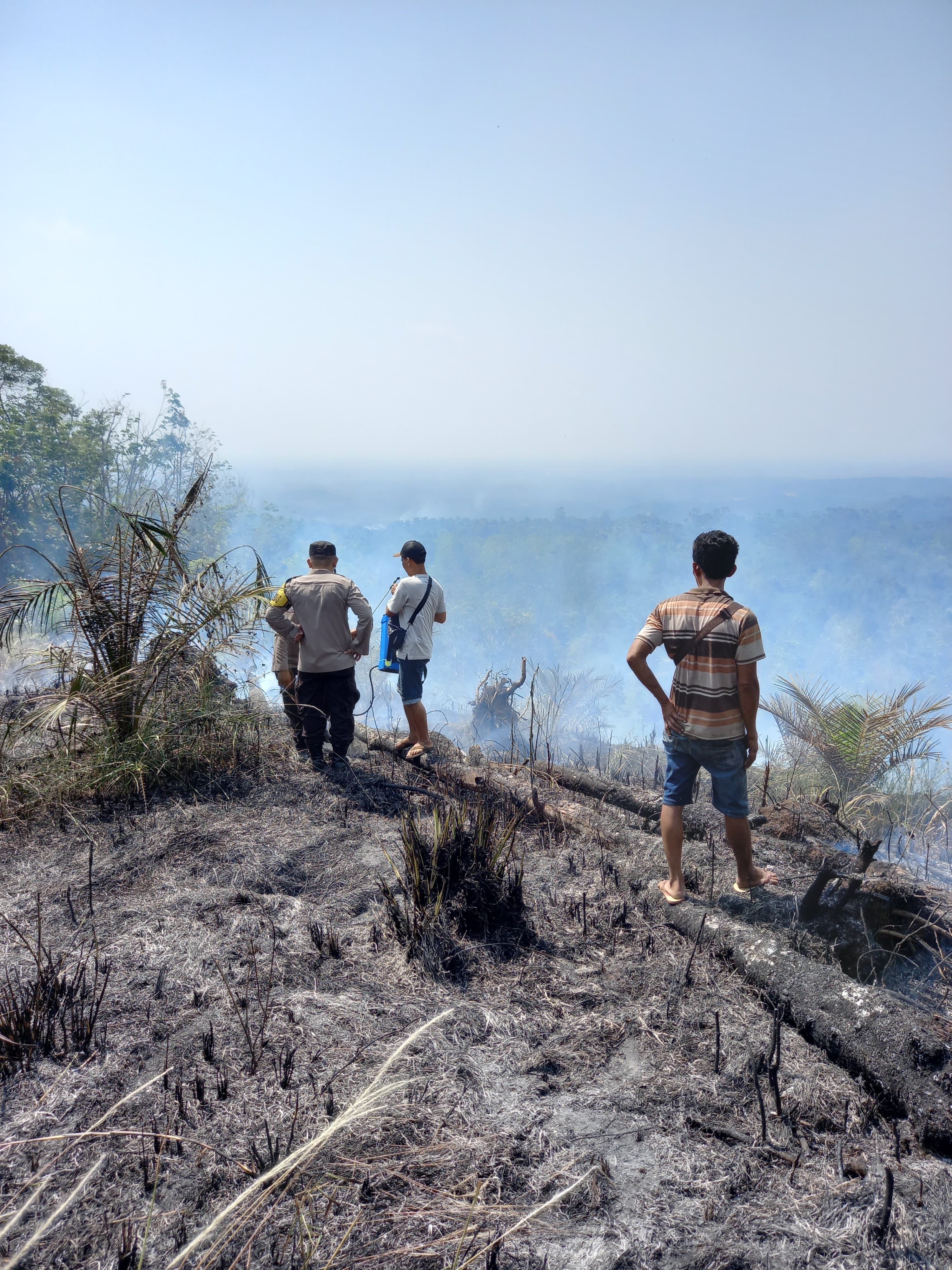 Marak Kebakaran Hutan dan Lahan, Pemkab Bengkulu Tengah Perkuat Langkah Penanganan