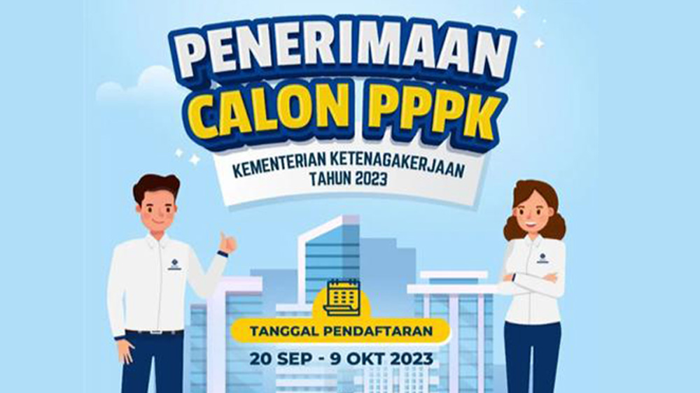 Kemnaker Buka 331 Formasi PPPK 2023 Bagi Lulusan D-III, D-IV, S-1 dan S-2, Cek Persyaratan Lengkap di Sini