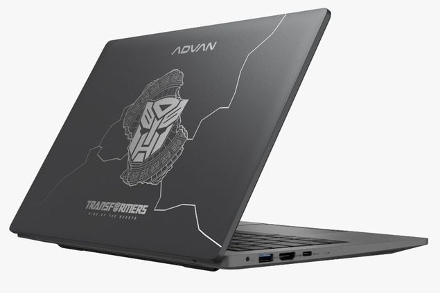 Advan Luncurkan Laptop Terbaru, Bekerjasama dengan Transformers Rise of the Beast