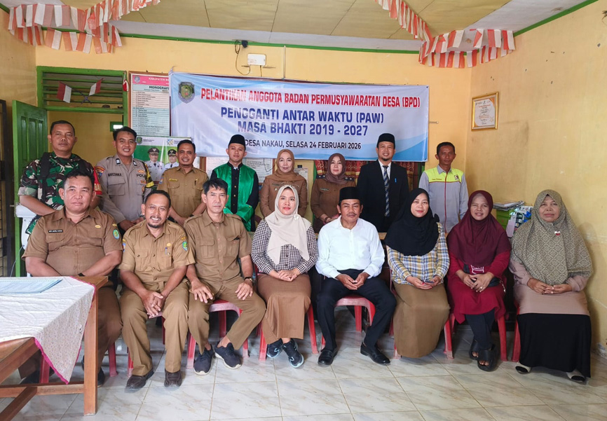 Gantikan Zulnaniingsi, Abdul Hamid Isi Kursi BPD Desa Nakau