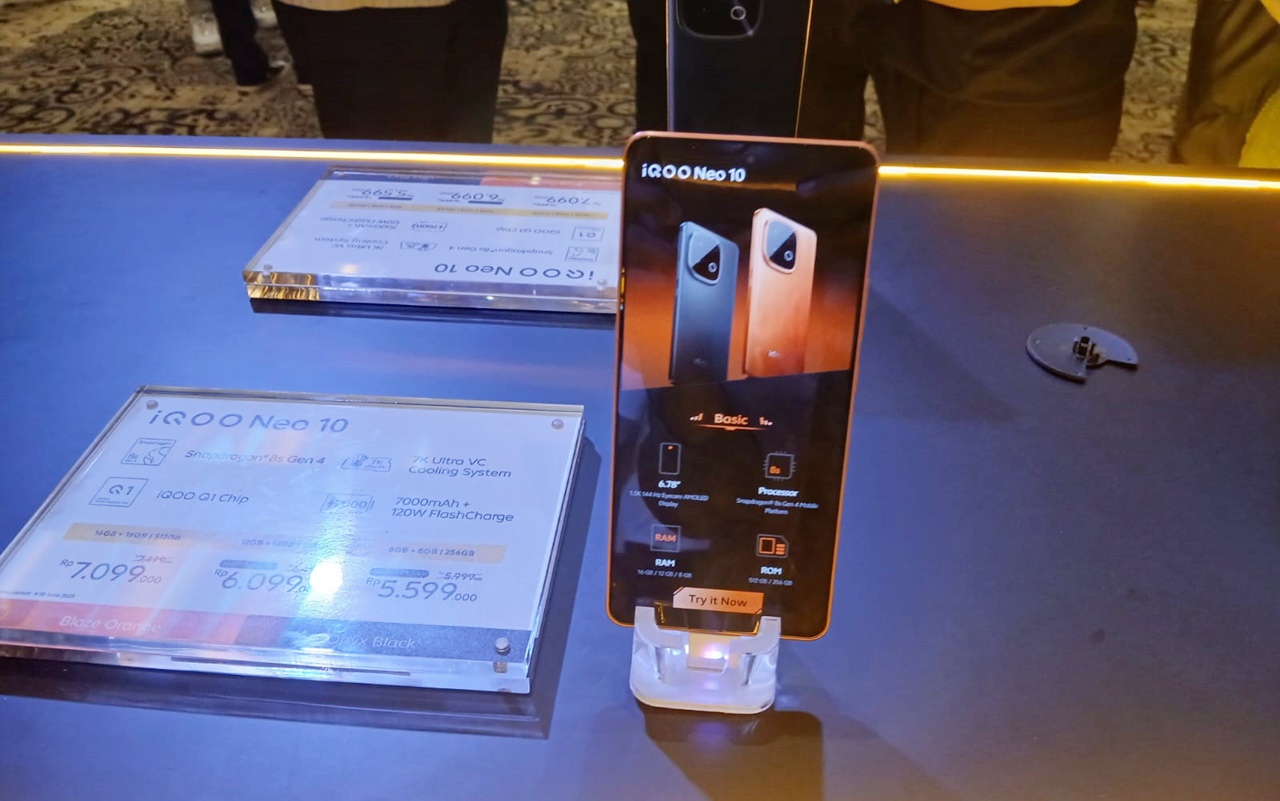 Performa Gaming Anti Lag! Intip Kecanggihan iQOO Neo 10 yang Baru Meluncur di Indonesia