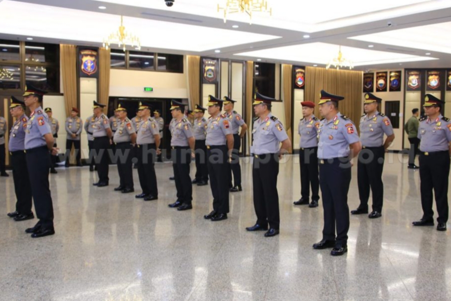 Selamat! 16 Perwira Tinggi Polri Naik Pangkat, Salah Satunya Kapolda Bengkulu