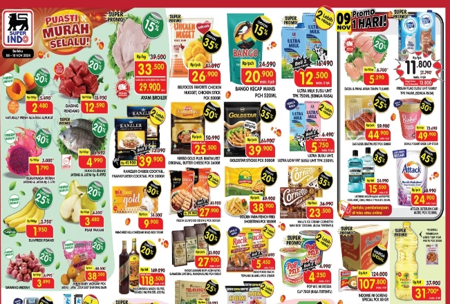 Katalog Promo JSM Superindo 8-10 November 2024, Belanja Kebutuhan Dapur Lebih Hemat