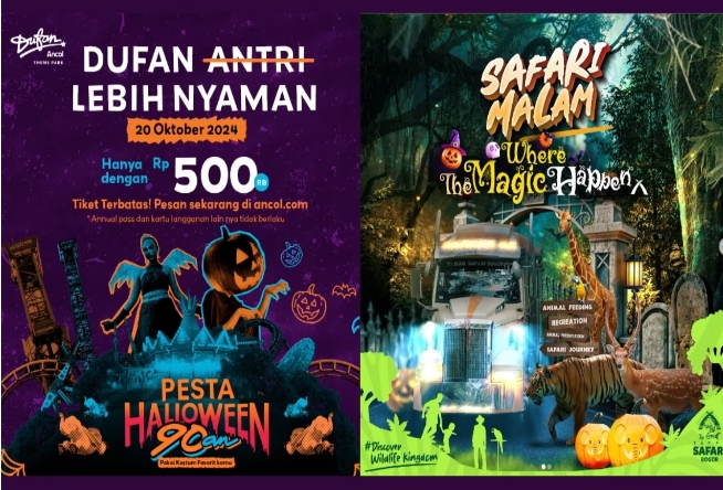 3 Daftar Promo Tempat Wisata Spesial Halloween 2024, Beli Tiket Masuk Jadi Lebih Murah!