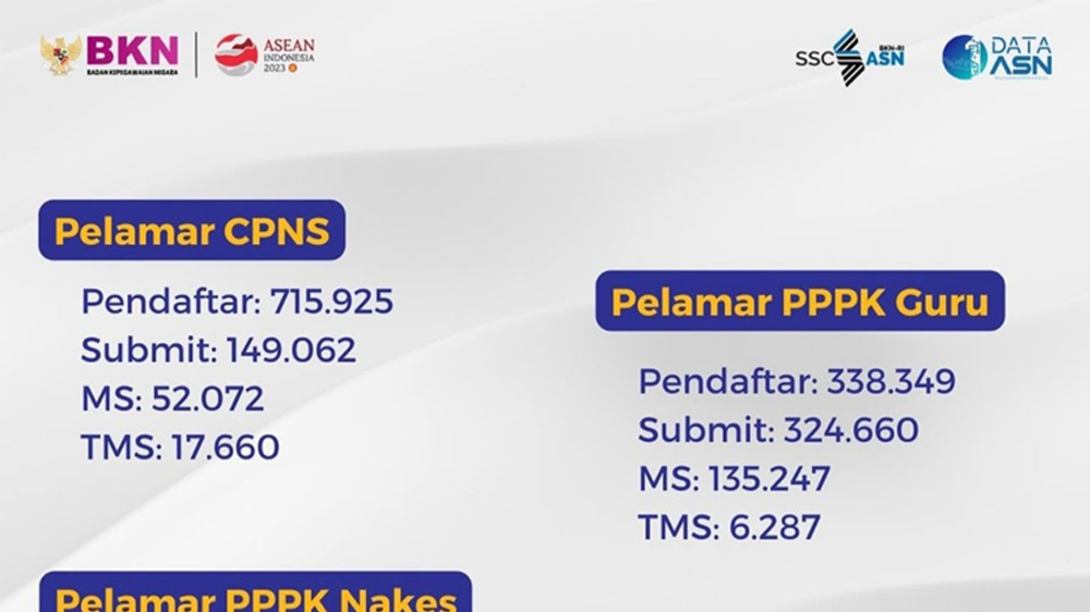 17.660 Pelamar CPNS 2023 Tidak Memenuhi Syarat Versi BKN, Nama Kamu Termasuk?