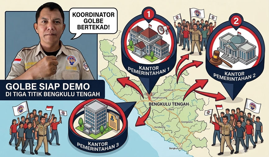 Golbe Segera Turun ke Jalan, Tiga Kantor Pemerintah Bakal Jadi Lokasi Demonstrasi