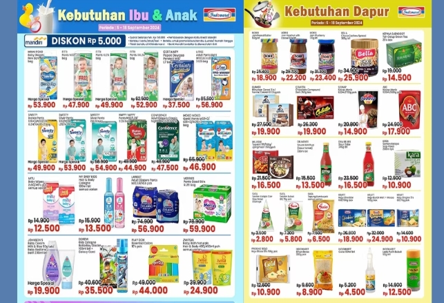 Katalog Promo JSM Indomaret 13-15 September 2024, Ada Promo Serba Rp9 Ribuan