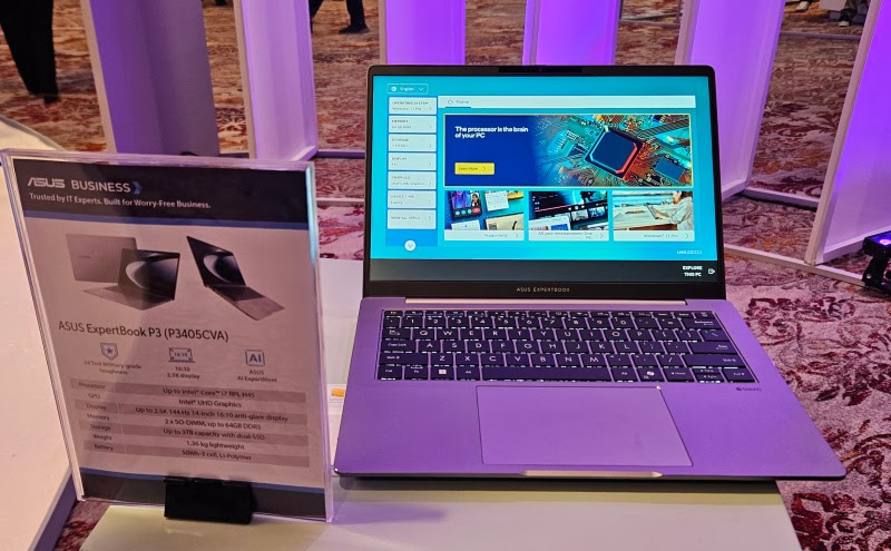 ASUS ExpertBook P3405CVA: Partner Cerdas Profesional di Era Digital dan AI