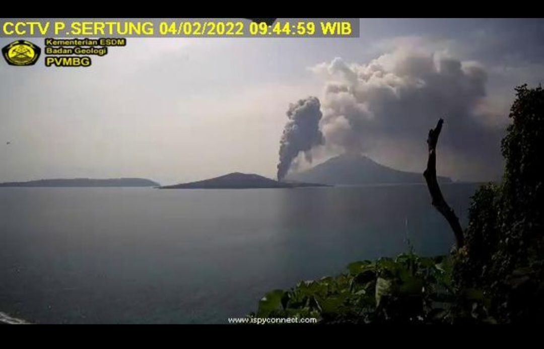 Gunung Anak Krakatau Batuk-Batuk, Kesaksian Nahkoda Kapal Bikin Merinding