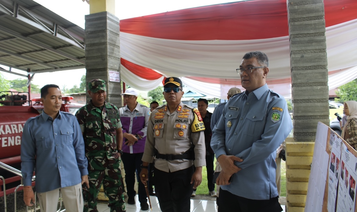 Forkopimda Bengkulu Tengah Monitoring Pilkada Serentak, Pj Bupati: Berjalan Kondusif