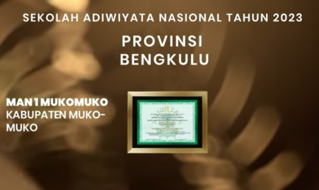 Madrasah di Kabupaten Terujung Ini Satu-satunya Peraih Penghargaan Adiwiyata Nasional 2023 Wakil Bengkulu