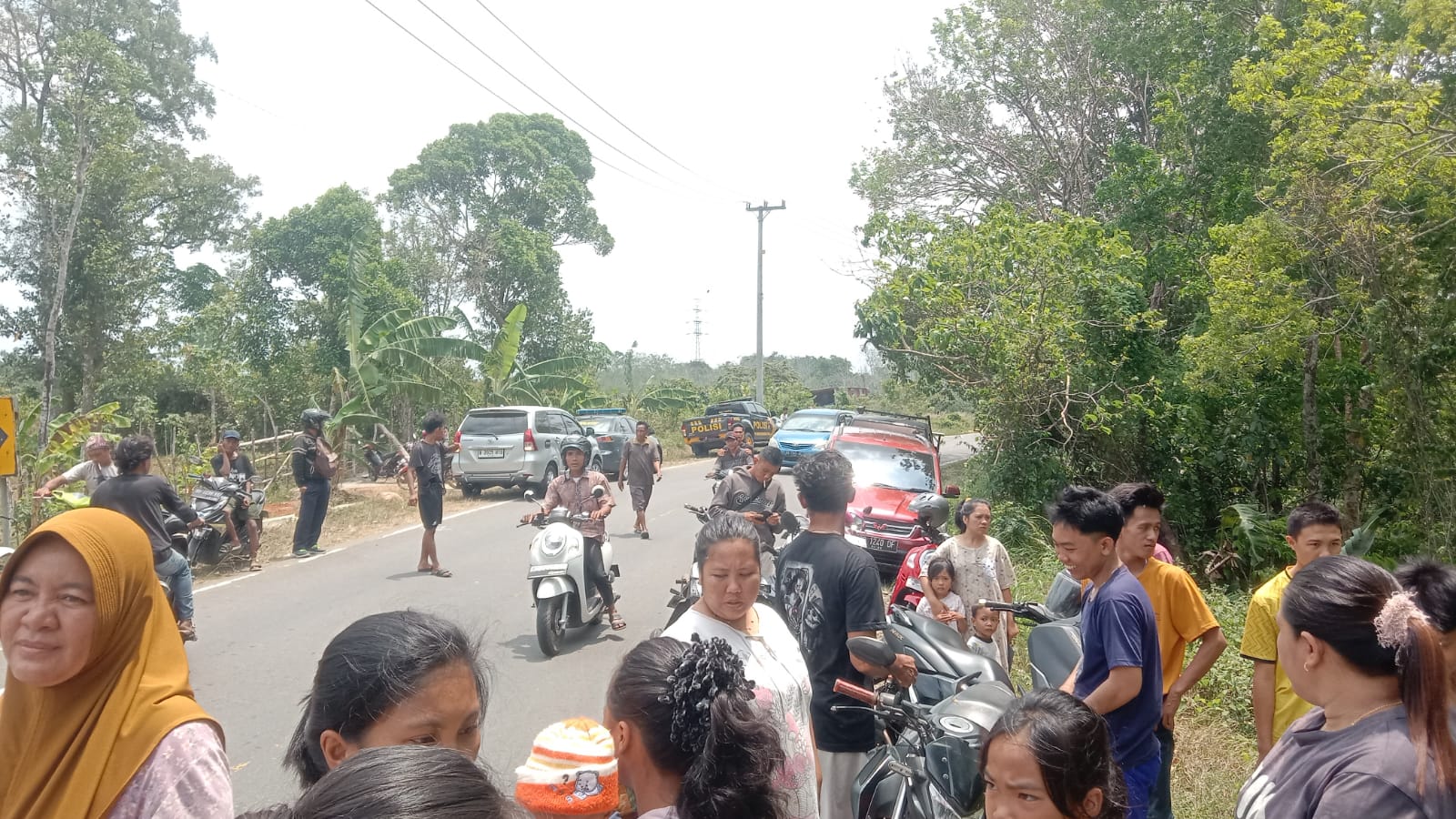 Warga Ngaku Merinding Lewati Jalan Lintas Penemuaan Jasad Bayi di Bengkulu Tengah