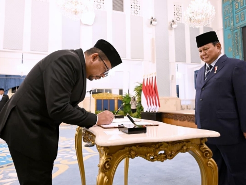 Daftar Pejabat yang Dilantik Presiden Prabowo Hari Ini: Dudung Jabat KSP, Jumhur Menteri Lingkungan Hidup