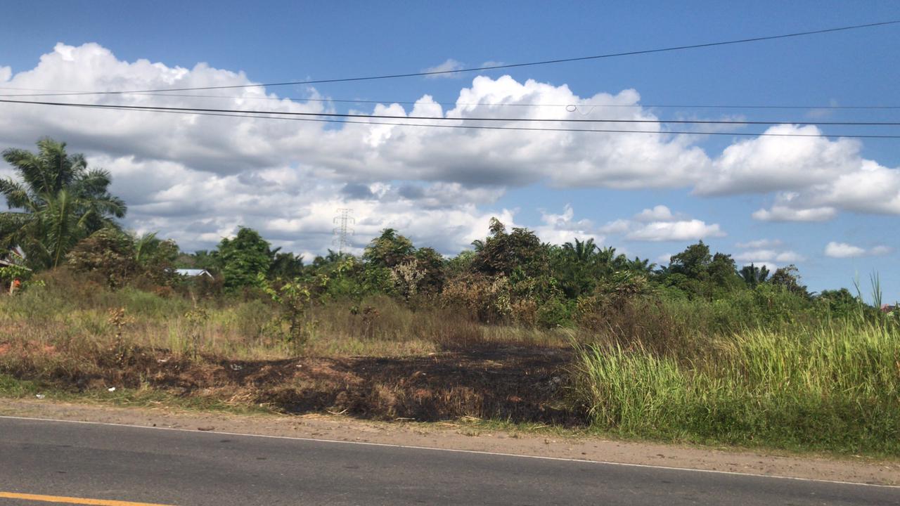 Lahan Kosong di Talang Empat Terbakar, Dugaannya Api dari