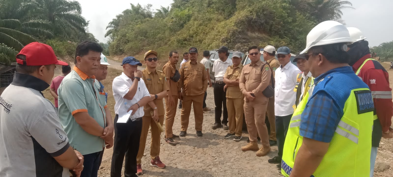 Survei Lokasi Pembangunan Ruas Jalan Inpres, PT. Agri Andalas Diminta Begini