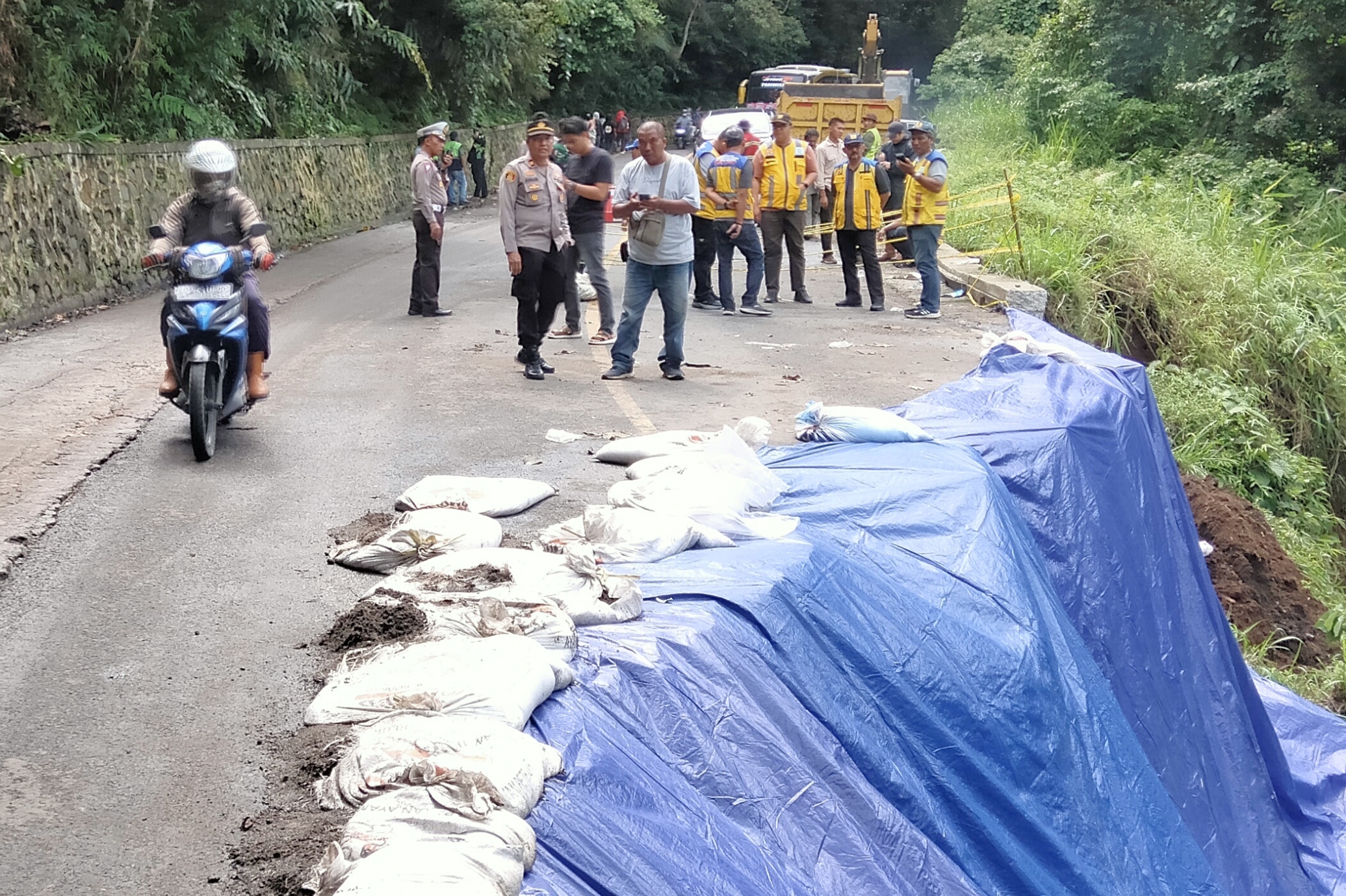 Penyebab Jalan Lintas Bengkulu-Kepahiang Liku Sembilan Amblas Terungkap, Begini Penjelasan BWS Sumatera VII