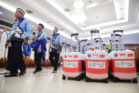 Keberangkatan 391 Jemaah Haji Kloter Pertama Dilepas, Operasional Penyelenggaraan Haji Tahun 2026 Dimulai