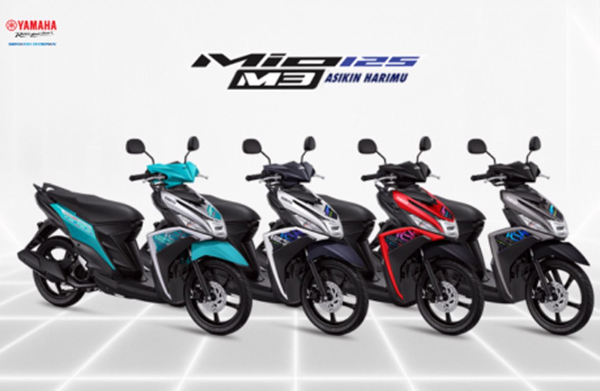 Yamaha Mio M3 Tampil Makin Gaya! Hadir dengan Varian 4 Warna Baru, Cek Harganya