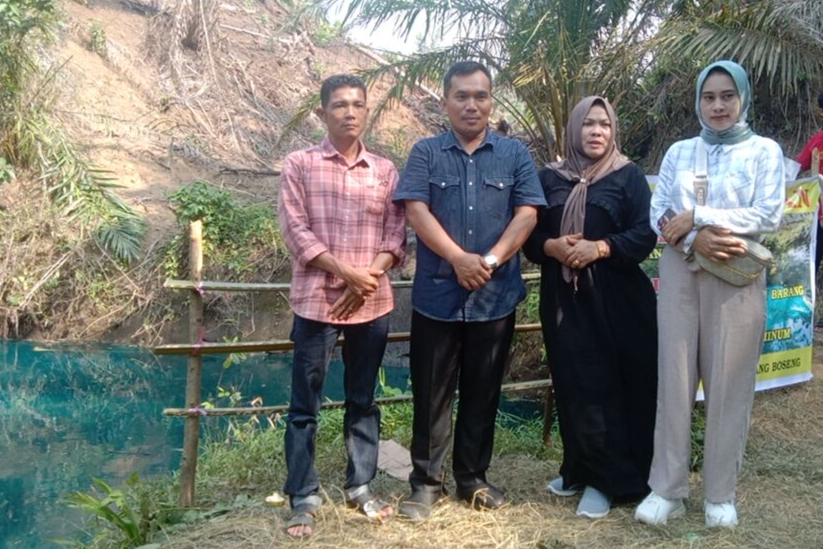 Viral Danau Biru di Talang Boseng, Kadis Pariwisata Sebut Mutiara Tersembunyi di Tengah Kebun Sawit