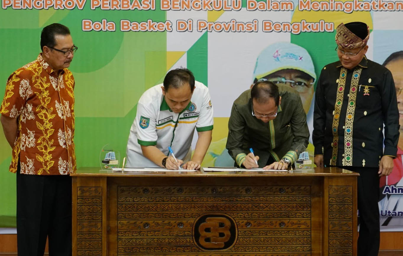 PERBASI-Bank Bengkulu Tandatangan MoU, Bentuk Kerjasamanya. . . 