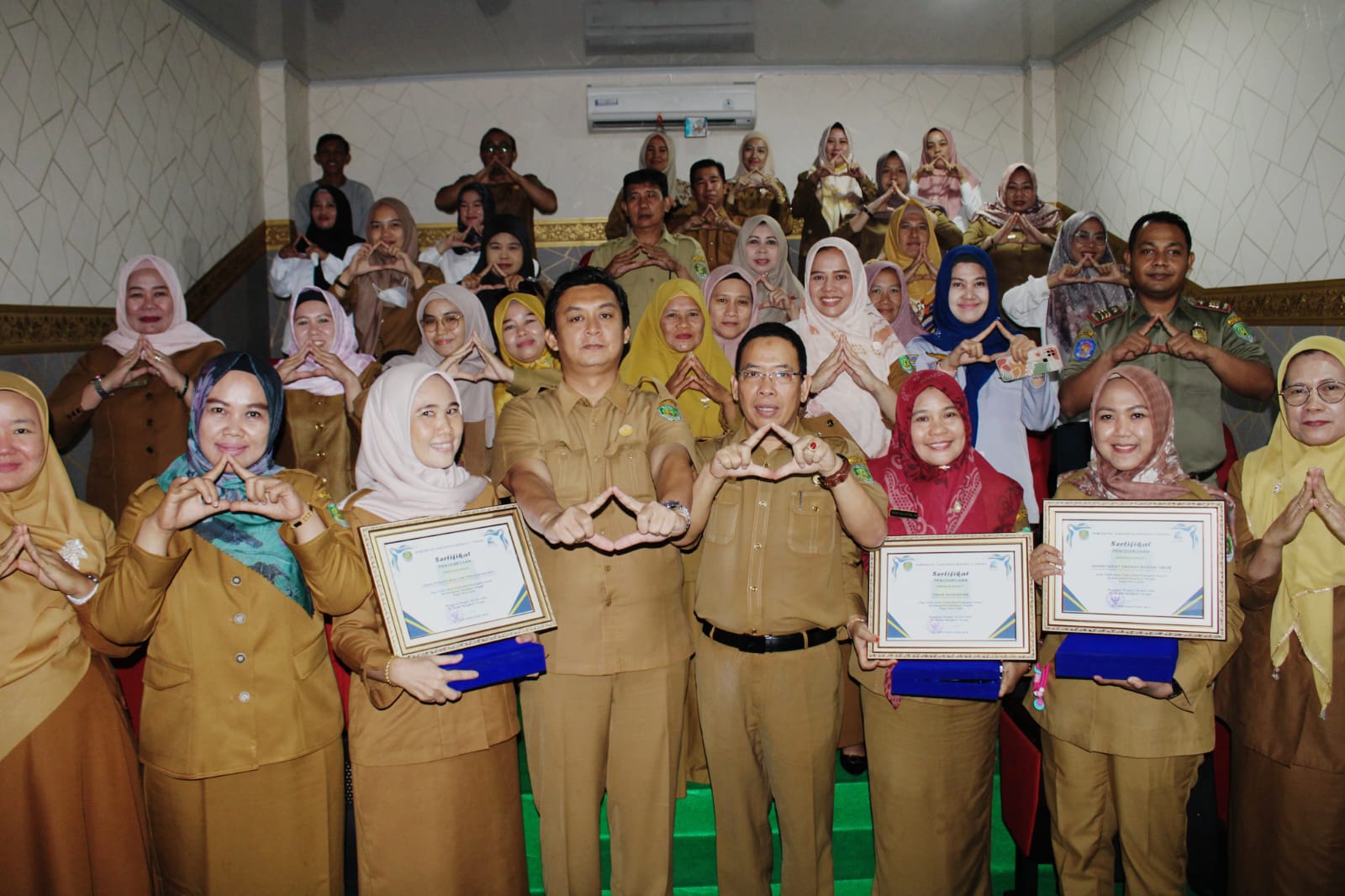 3 OPD Ini Raih Penghargaan Predikat Terbaik Katagori Tertib Arsip