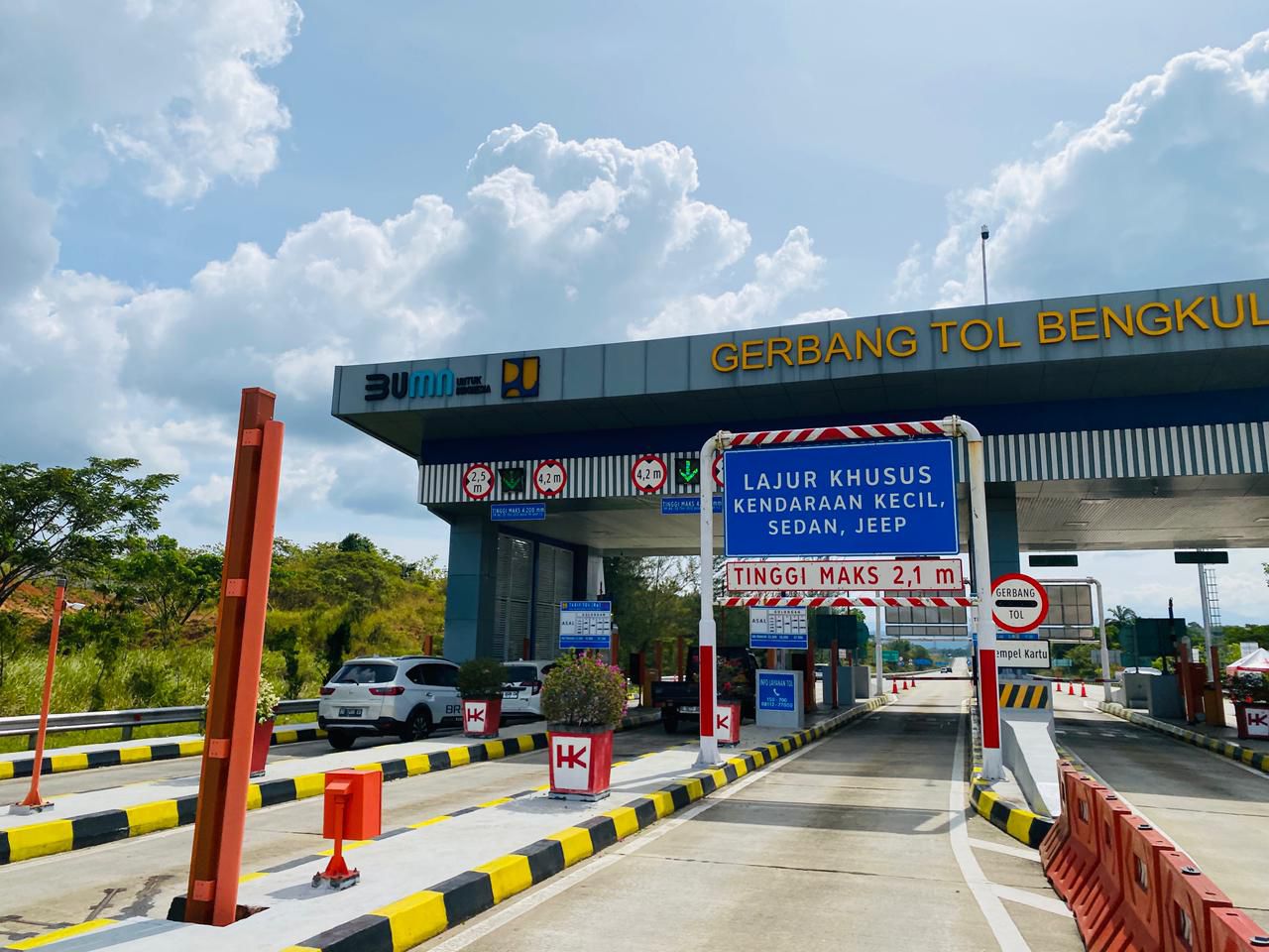  Trafik Tol Bengtaba Masih Tinggi, Tembus 3.730 Kendaraan 